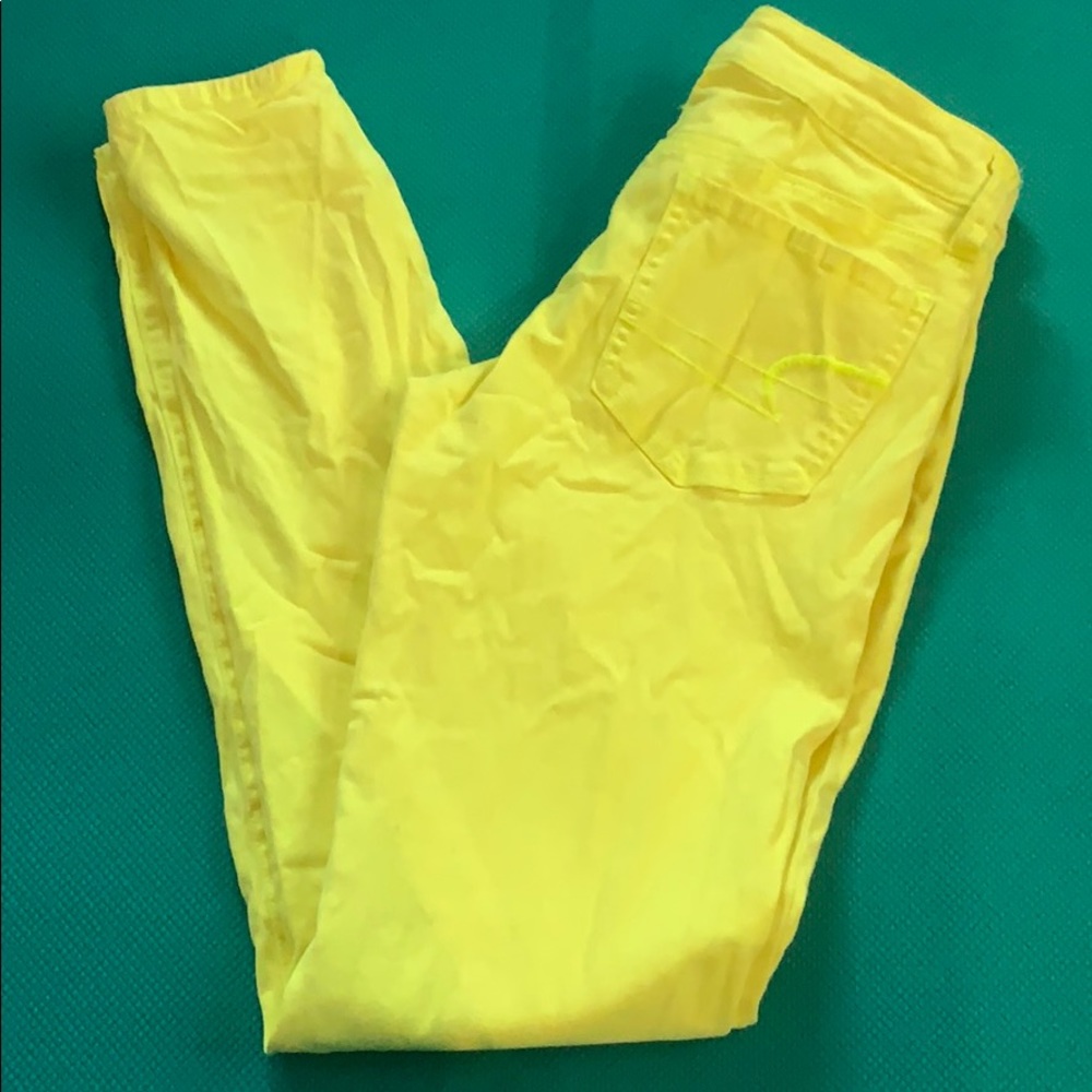 Euc aeo bright yellow pants